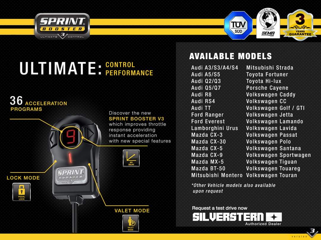 Sprint Booster V3 – Silverstern PH スロコン SPRINT BOOSTER V3