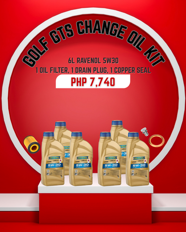 VW Golf GTS 2.0 TDI Change Oil DIY Kit (RAVENOL)