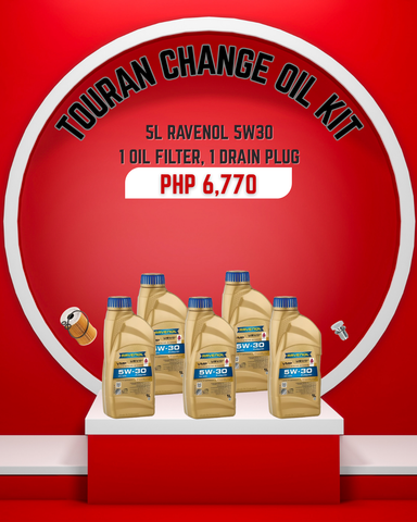 TOURAN Change Oil DIY Kit (RAVENOL)