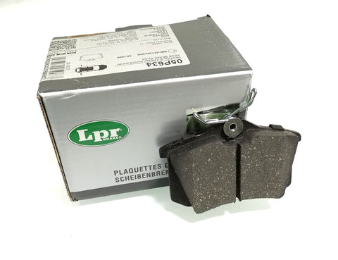 LPR rear brake pads (Jetta MK6, Golf GTS, Beetle)