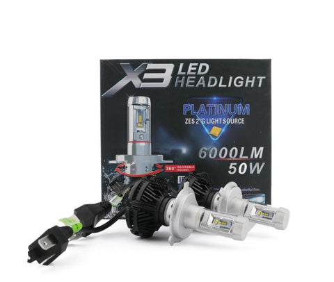 X3 LED bulbs